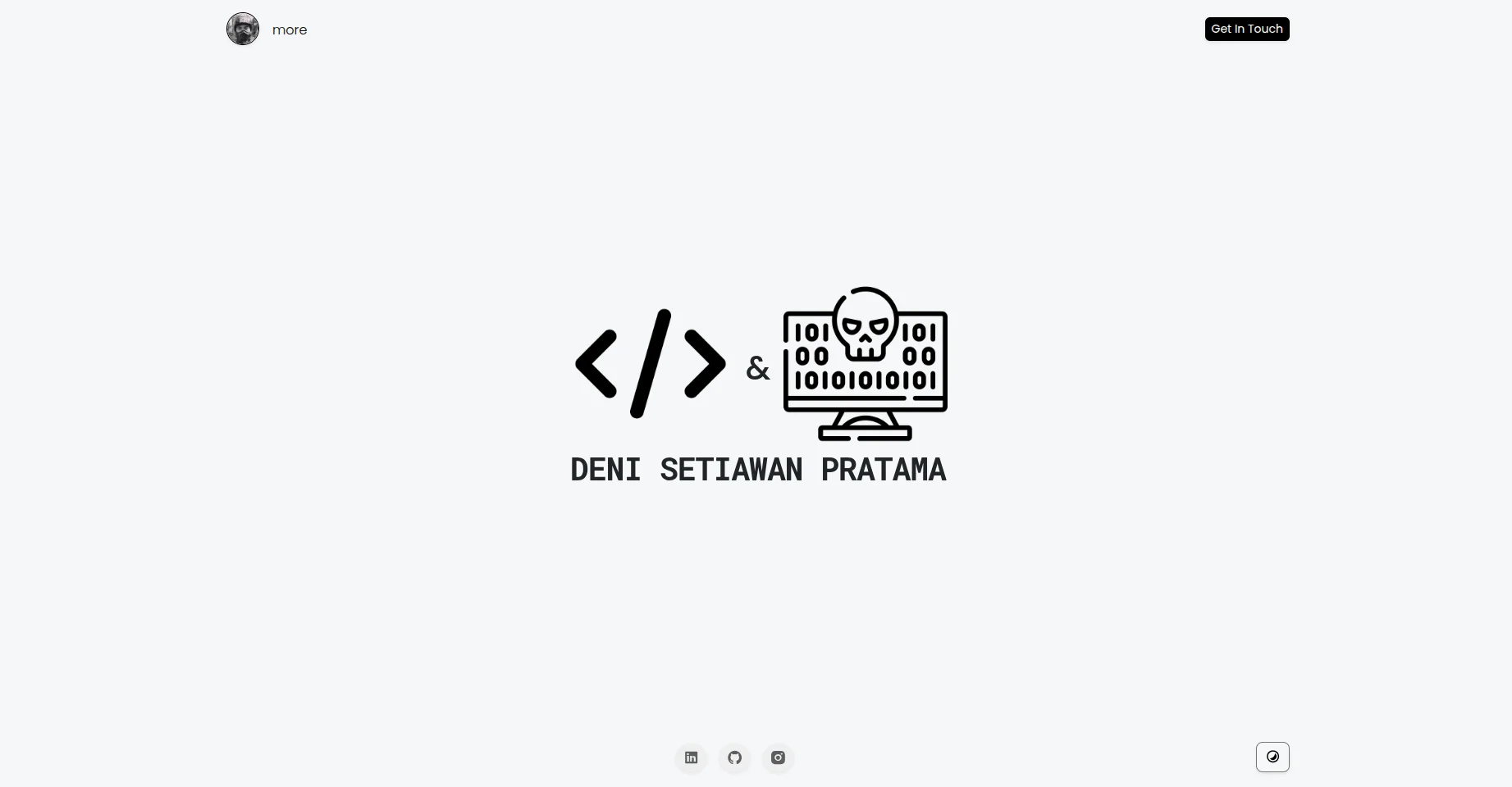 Old Personal Portfolio - Image 1