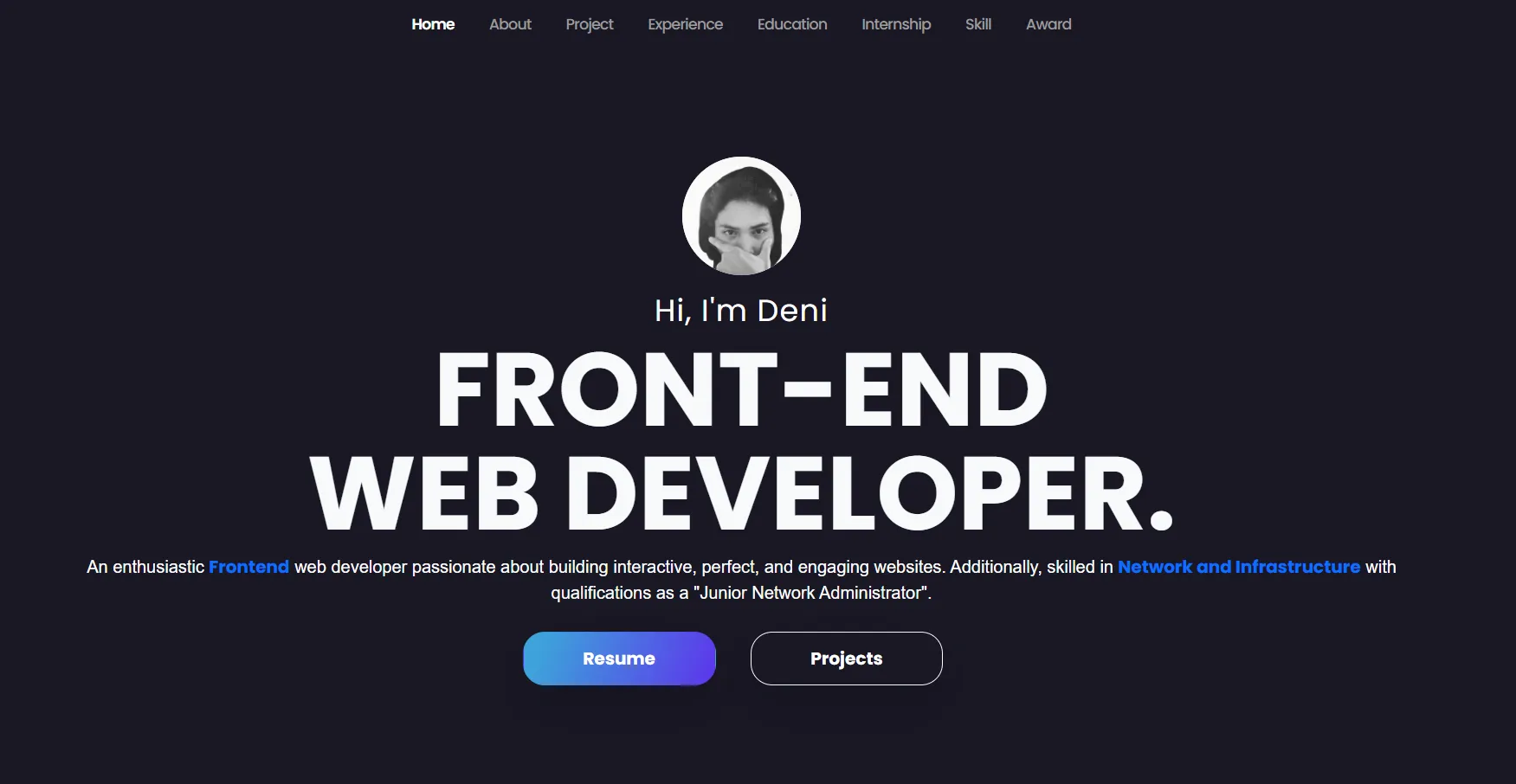 Personal Portfolio v3